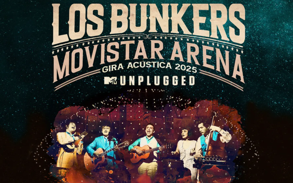 Los Bunkers llevarán su Gira Acústica 2025 al Movistar Arena en un concierto histórico