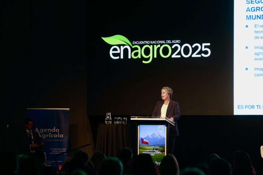 Jeannette Jara en Enagro 2025: «La agricultura es una industria de punta que puede poner el sello y la marca de Chile a nivel mundial»