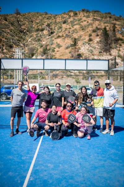 Primera Clínica Solidaria de Pádel en Viña del Mar reunió fondos para pacientes oncológicos