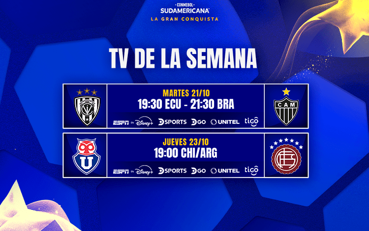 Universidad de Chile y Lanús abren la semifinal de la Copa Sudamericana