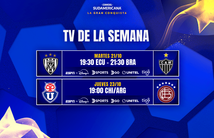 Universidad de Chile y Lanús abren la semifinal de la Copa Sudamericana