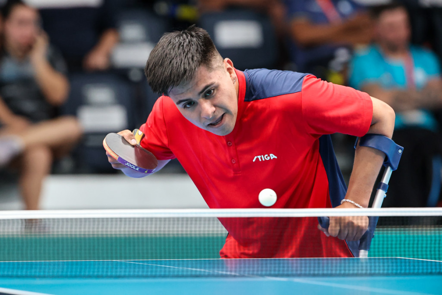 Chilenos rumbo a Brasil: Selección Nacional de Para Tenis de Mesa inicia gira internacional