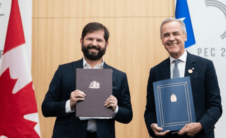 Chile y Canadá avanzan hacia una modernización de su asociación estratégica
