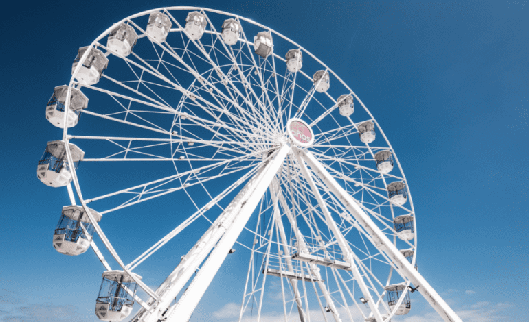 Niña de 10 años y acompañante resultan heridos tras caída desde rueda de la fortuna en Panguipulli