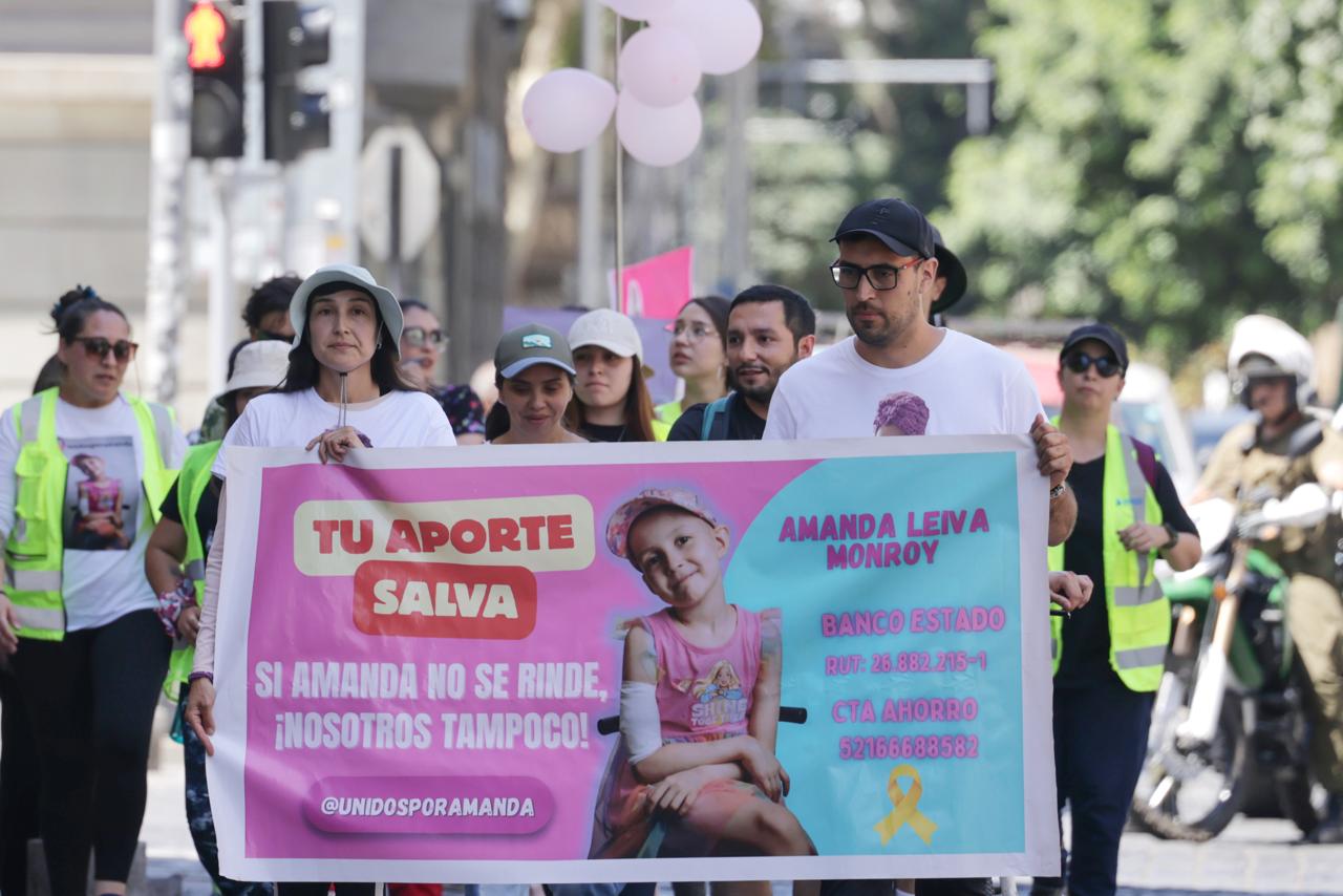 Familia de Amanda culmina caminata de 20 días y llama a impulsar políticas públicas para cubrir medicamentos oncológicos de alto costo en niños