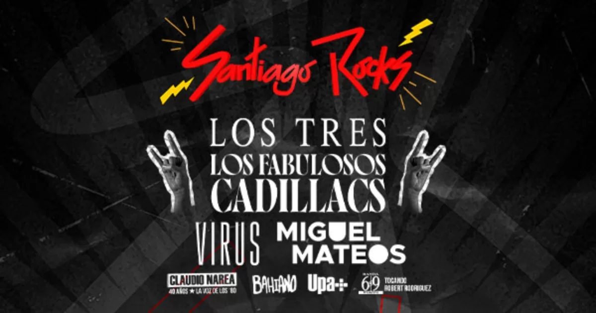 Santiago Rocks 2025 confirma fecha, recinto y venta de entradas: todo lo que debes saber