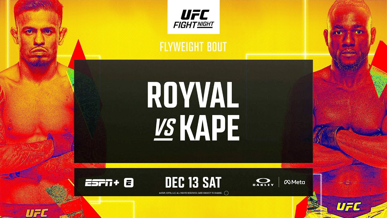 UFC Fight Night 13 diciembre 2025: todo lo que debes saber sobre la cartelera y entradas