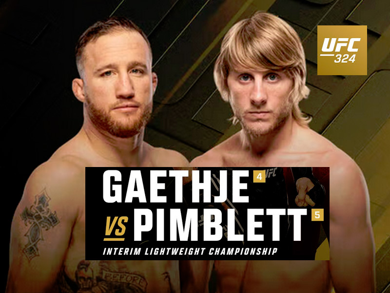 UFC 324: Gaethje vs Pimblett en una pelea que puede cambiar el escenario