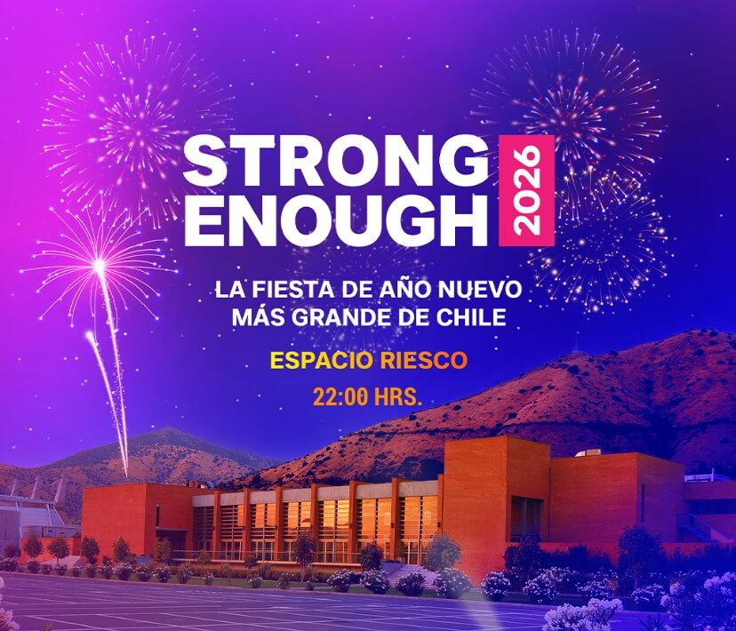 Strong Enough 2026 en Espacio Riesco: fechas, entradas y detalles