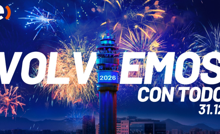 Conoce los cortes y desvíos de tránsito por el show pirotécnico en la Torre Entel este Año Nuevo 2026