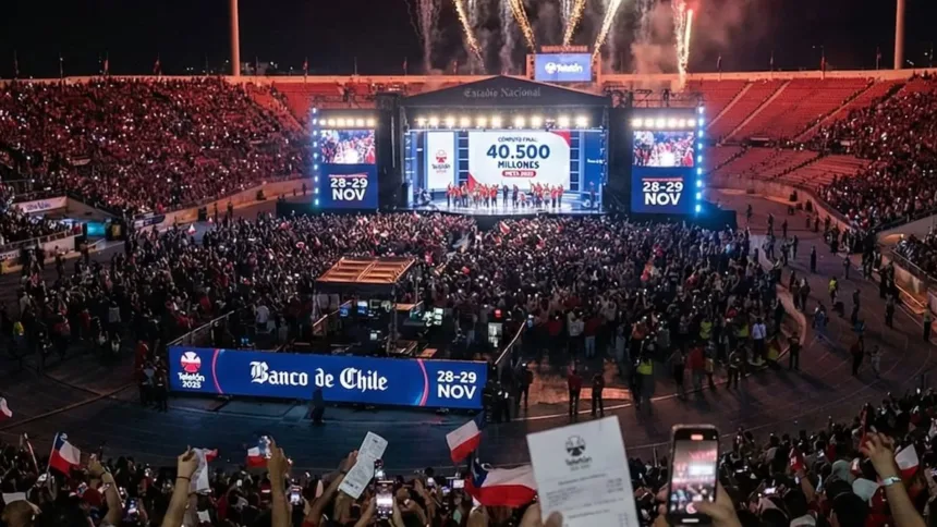 Teletón 2025 supera la meta y recauda más de $44 mil millones