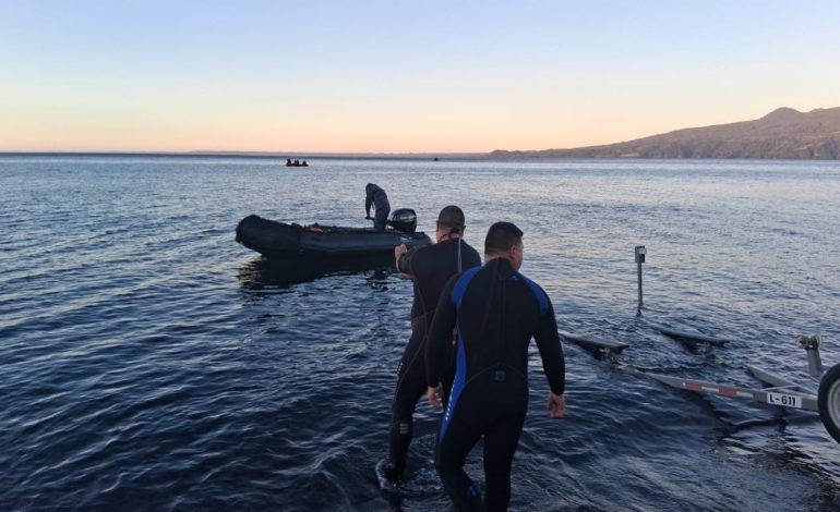Joven de 19 años permanece desaparecido tras volcamiento de bote en Lago Llanquihue