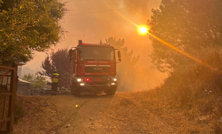 SENAPRED solicita evacuar sector El Galpón en la comuna de Ránquil por incendio forestal
