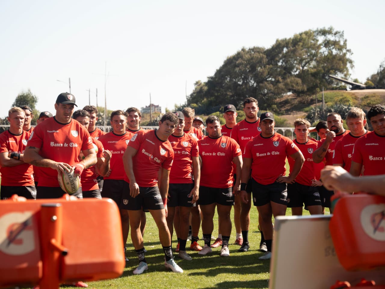 Selknam participa en camp de entrenamiento en la Academia Politécnica Naval