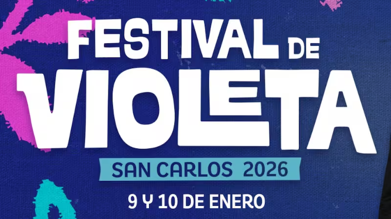 Festival de Violeta San Carlos 2026 tendrá tres canciones en competencia folclórica