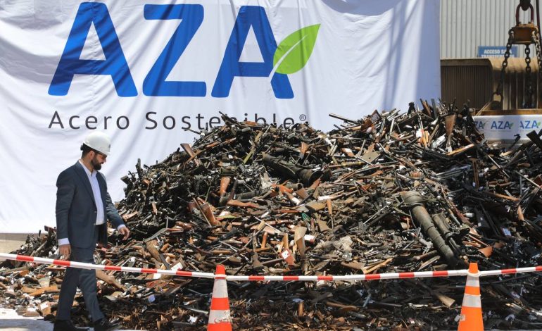 Gobierno de Chile alcanza cifra récord de destrucción de armas con casi 90 000 eliminadas