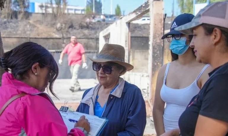 Penco detecta falso damnificado en la ficha FIBE tras los incendios forestales