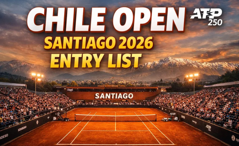 Chile Open 2026: Santiago recibe el ATP 250 con las principales figuras del tenis sudamericano