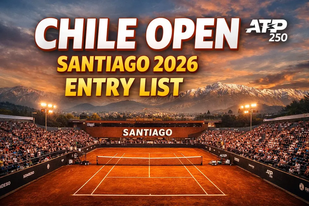 Chile Open 2026: Santiago recibe el ATP 250 con las principales figuras del tenis sudamericano