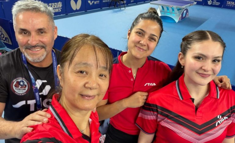 Chile debuta con contundente triunfo en el Mundial de Tenis de Mesa Femenino