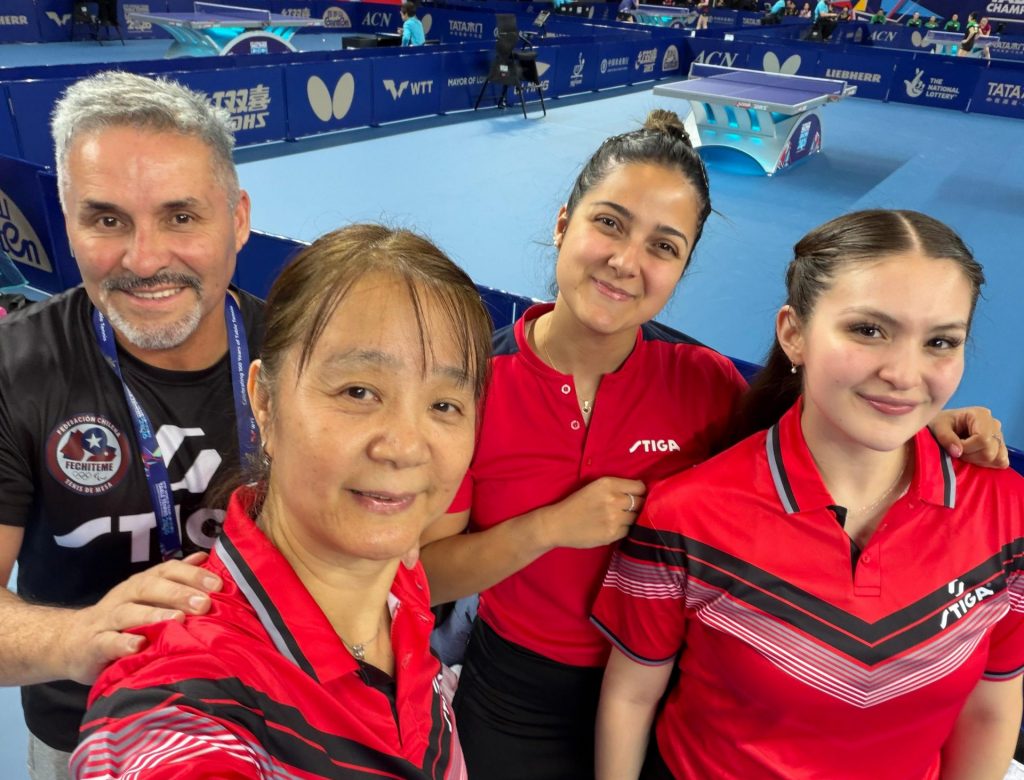 Chile debuta con contundente triunfo en el Mundial de Tenis de Mesa Femenino
