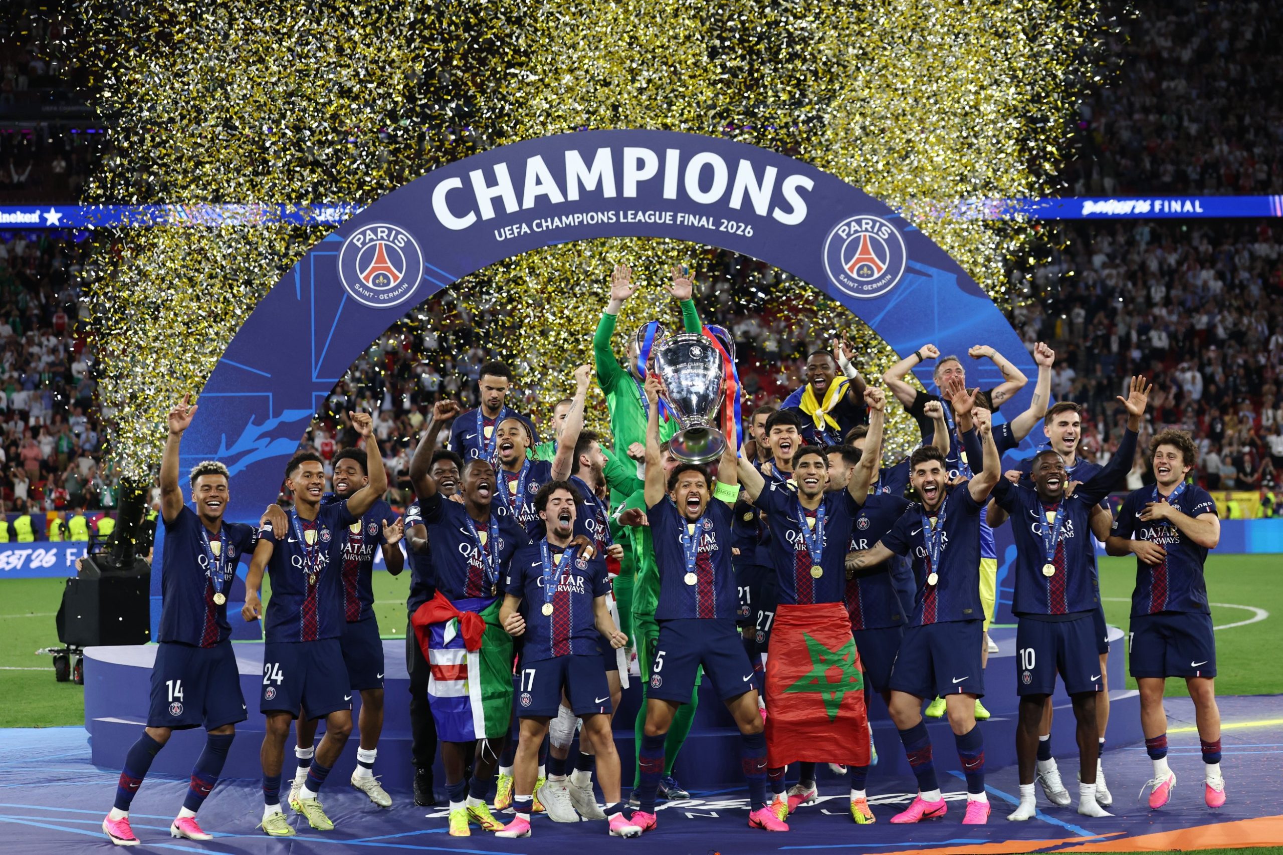 ¡Campeón otra vez!: PSG logra vencer al Arsenal en una final histórica