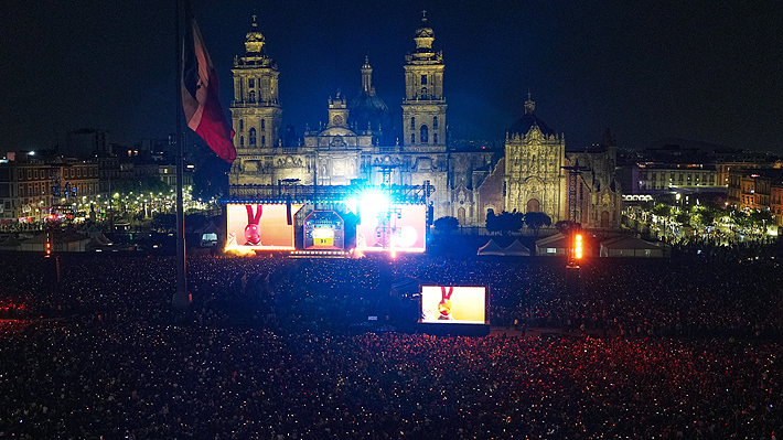 31 Minutos conquista México: reúne a más de 230 mil personas en el Zócalo