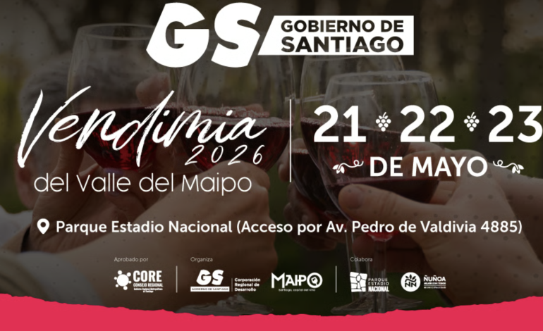 Vendimia del Valle del Maipo 2026: tradición vitivinícola y cultura regresan a Santiago
