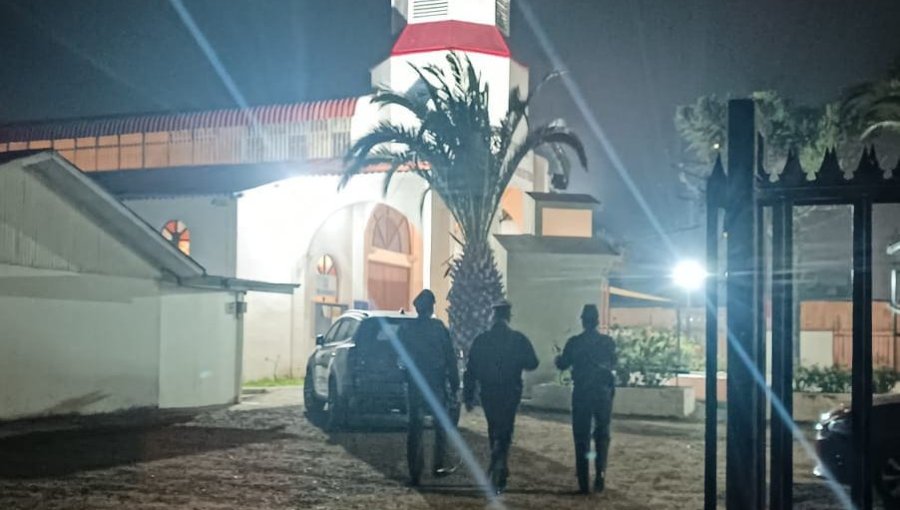 Balacera en parroquia de Rancagua deja un herido y obliga a suspender actividad religiosa